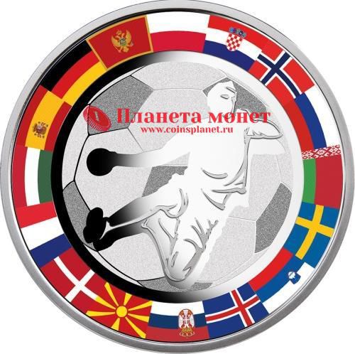Реверс монеты Гандбол