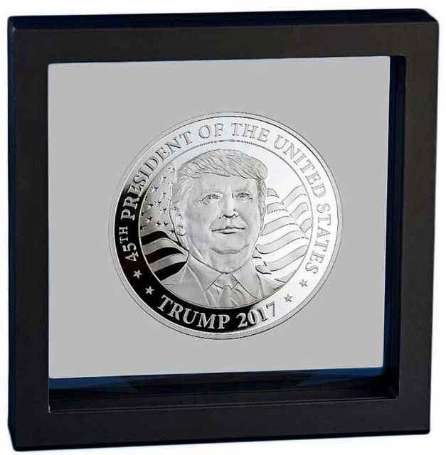 Упаковка серебряной монеты