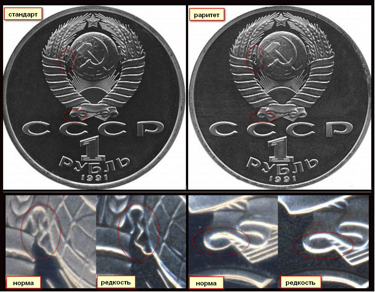 Редкий экземпляр монеты