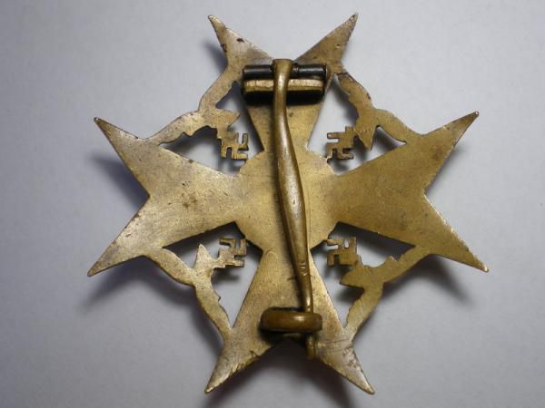 Испанский крест. Способ крепления